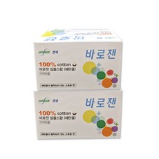 바로잰 한독 코튼 알콜스왑, 100개입, 2박스