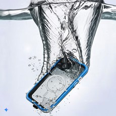 아이폰 방수케이스 맥세이프 호환, 퍼플, 15, 1개