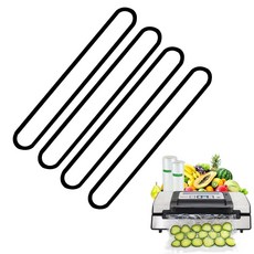 디럭스 푸드 VS-12 진공 밀봉기와 호환되는 개스킷 교체품 폼 씰 개스킷 상단 및 하단 교체 부품