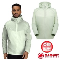 【MAMMUT 長毛象】送》男 極輕量防潑透氣 連帽防風外套 Convey WB AF 登山風衣 00530