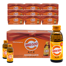 광동 비타500 에이스 비타민음료, 100ml, 100개입