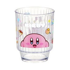 星之卡比 透明水杯 漱口杯 樹脂 380ml OSK 日本製 oh661, 1個