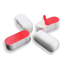 Apure Bidet Toilet Seat Bumper for Bidet with Strong Adhesive (4pcs), 1개
