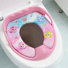프린세스 캐치티니핑 변기커버 유아변기, 분홍