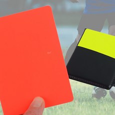 축구 심판 수첩 퇴장