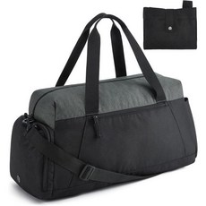 BAGSMART Gym 백 for 남성 여성 접이식 트래블 더플 경량 위켄더 더플백 With Shoe 컴파트먼트 발수 내수성 Workout 스포츠 Yoga 블랙 342172, 40L, 1-블랙