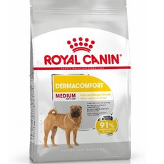 Royal Canin 皇家犬飼 Dermacomfort 中型犬配方 乾糧 Reduced Allergen Formula, 12kg, 1個, 雞肉