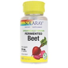 SOLARAY 甜菜根膠囊 500mg, 1個, 100 件