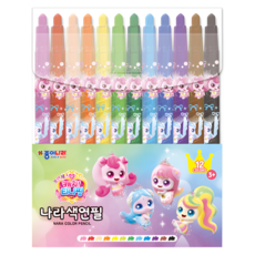 캐치티니핑 12색색연필, 단품, 단품