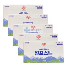 알프스D 2000액 50병 드링크 자양강장 피로회복 타우린, 100ml, 50개