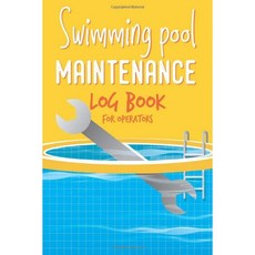 수영장 유지보수 기록부 운영자용 고객 데이터 기록 및 체크리스트가 포함된 관리 모든 필요 사항 기입용 | 2시간마다 물 검사 추적 페이지