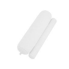 嬰兒床圍欄，兒童防摔充氣護欄，便攜床擋板, 白色PVC防滑磨砂料-1條短版68*23,充氣護欄