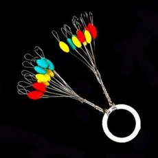 성동조구 칼라 0형 일자형 찌멈춤고무 찌스토퍼 중층낚시 찌고무 민물소품, 1개