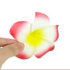 천억마켓 플루메리아 조화 꽃장식, 블루