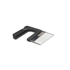 폭스 웨이브 야채 치즈 25 스테인리스 인치 스틸 슬라이서, 1 Metallic