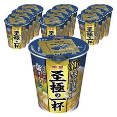 明星食品 至極一杯鹽味拉麵 65g, 12入