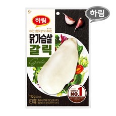 하림 닭가슴살 갈릭 100g, 5개
