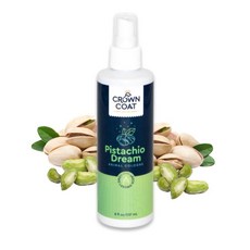 Crown Coat Pistachio Dream 오래 지속되는 반려동물 향수 226.8g(8온스) - 전문 그루밍 등급 천연 향수 데오드란트 개와 고양이를 위한 새로운 롱, 피스타치오 드림
