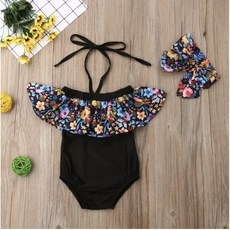 Wonder Weeks今天也漂亮的我們的花順兒女童泳裝