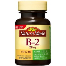 Nature Made 萊萃美 維生素B-2, 1個, 80顆