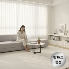 라모니 물세탁 가능한 거실 먼지없는 사계절 카페트 안전인증 특대형 러그
