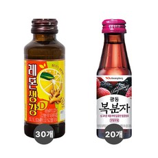 100mL 레몬생강D 30병 + 복분자 20병 총50병