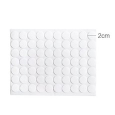 베어플 초강력 투명 원형 방수 나노젤 접착겔 실리콘 양면 테이프 20mm 70p, 1개