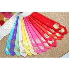 [한복 스냅사진용] 한복머리장식 헤어장식 올림머리핀 비녀선물, 1. 주홍색 11호