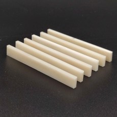 Vencetmat 6Pcs 표백되지 않은 공백 및 절단되지 Vencetmat 6Pcs Unbleached Blank & Uncut Guitar Saddles Pure Bone f, 1개