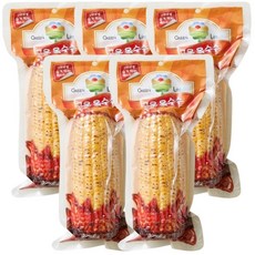 그린라이프 간편하게 즐겨먹는 숯불에 구운옥수수 싱글콘 300G, 5개
