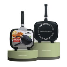 마미스타 국산 간편요리 양면팬 가스레인지용, 간편요리양면팬 가스용, 1개