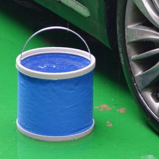 휴대용 접이식 다용도 물통 캠핑 설거지통 세차 버킷