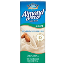 매일 아몬드브리즈 오리지널 두유, 24개, 190ml