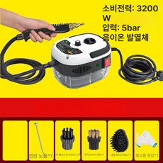 스팀해빙기 녹이기 스팀기 초강력 동파 배관 수도 고온, 3500W 스팀+음이온 살균, 1개