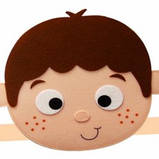 유아장난감 역할놀이 머리띠 남자아이 1개입
