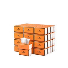 대용량 가정용 실속형 티슈 휴지 호텔 모텔 업소용 각티슈 냅킨 위생티슈, 1개