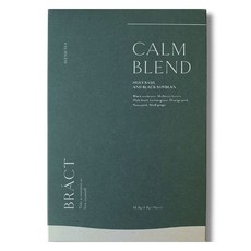 Bract Calm聖羅勒黑豆複方草本茶, 1個, 10片, 1.8g