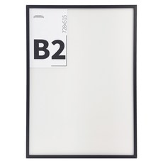 B2 728x515 알루미늄 액자 가벼운 벽걸이용 인테리어 포스터 액자, 1개, 라운드유광실버