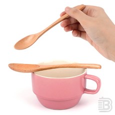 베스트퀄 나무 티스푼 2P 우드요거트스푼