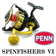 PENN SPINFISHER VI (SS6) 紡車捲線器 全金屬機身 船釣 海釣, 5500