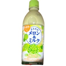 일본 산가리아 마로야카 멜론 우유맛 음료, 2개, 500ml