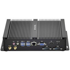 킹델 팬리스 미니 PC i5 8세대 CPU 최대 3 4GHz 가 탑재된 미니 데스크톱 컴퓨터 16GB DDR4 RAM 256GB SSD 4K 4096x2304 2xCOM, 16G RAM +256G SSD