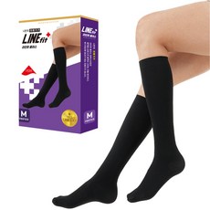 라인핏플러스 1등급 의료용 프리미엄 종아리 압박밴드 (종아리형 무릎발트임형 허벅지확장형 무릎발막힘형 발막힘팬티형), 종아리/무릎형, 1개