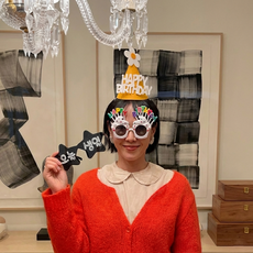 파티블루 여배우 생일파티 3종세트 파티안경 오늘생일, 1개, 옐로우