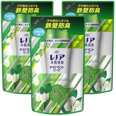 레노아 본격 탈취 데오도란트 비즈 그린 미스트 리필 455mLx3봉지 455mlx3, 455ml