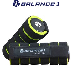 BALANCE 1 迷你啞鈴 1公斤 (2入) 輕巧便攜手握式, 1個