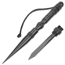 와일드에어 파라코드 말린 스파이크 프로 노터 도구 레이스 바늘 DIY 직조 스티칭 및 가죽 로프 코드 프로젝트용 스무딩 도구(실버)