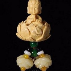 밍스 부처님 차량 장식 불교연꽃장식