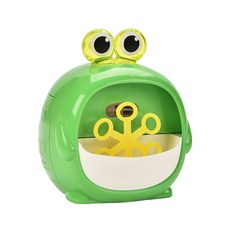 KAI XIN MA YI ZI 小青蛙造型電動泡泡機, 綠色, 1個