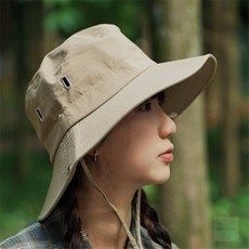 HappyJanuary 메쉬 등산모자 베이지 여성등산모자